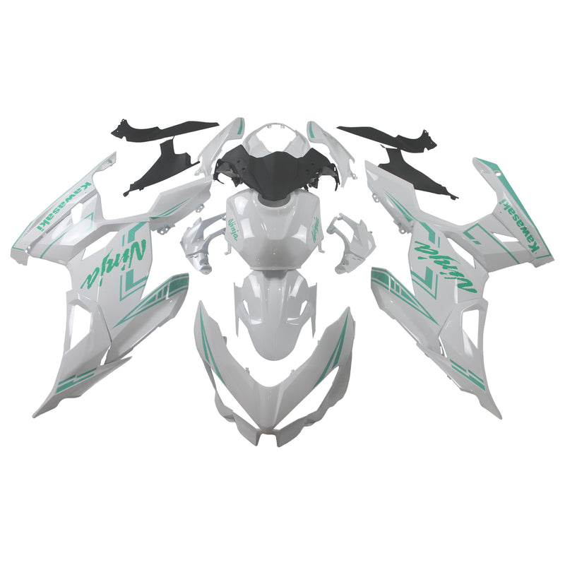 Amotopart Kawasaki EX400/Ninja400 2018-2023 Fairing Kit Bodywork Plastic ABS