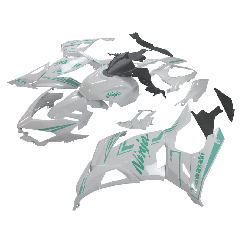 Amotopart Kawasaki EX400/Ninja400 2018-2023 Fairing Kit Bodywork Plastic ABS