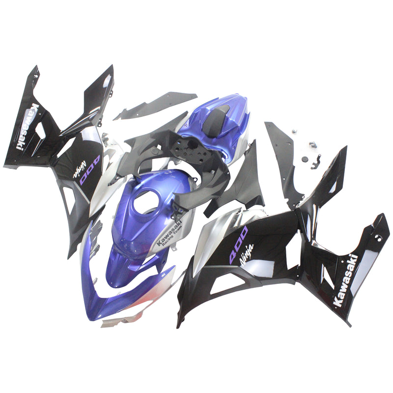 Amotopart Kawasaki EX400/Ninja400 2018-2023 Fairing Kit Bodywork Plastic ABS