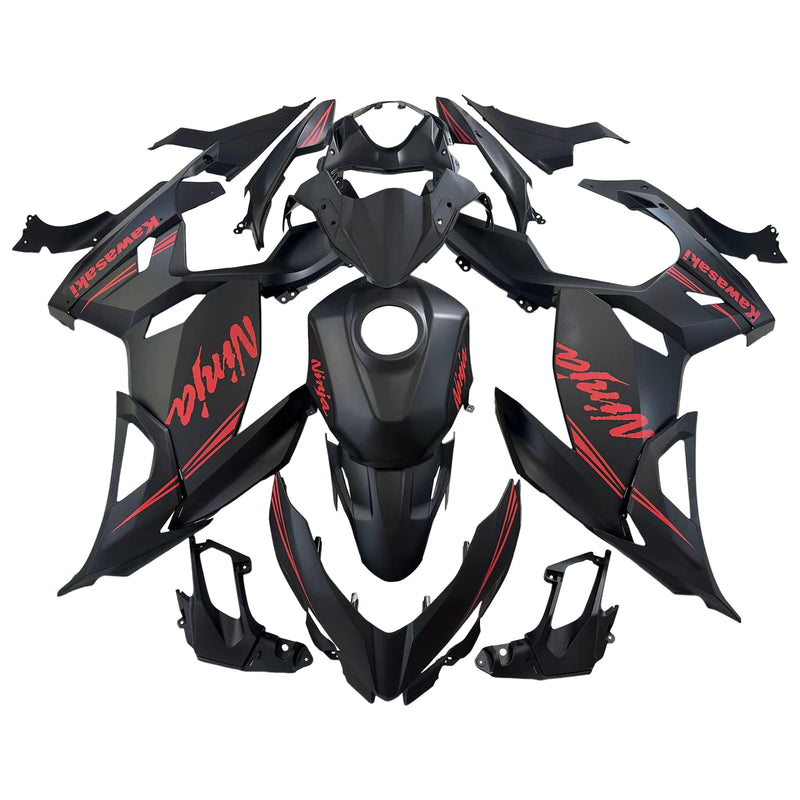 Amotopart Kawasaki EX400/Ninja400 2018-2023 Fairing Kit Bodywork Plastic ABS