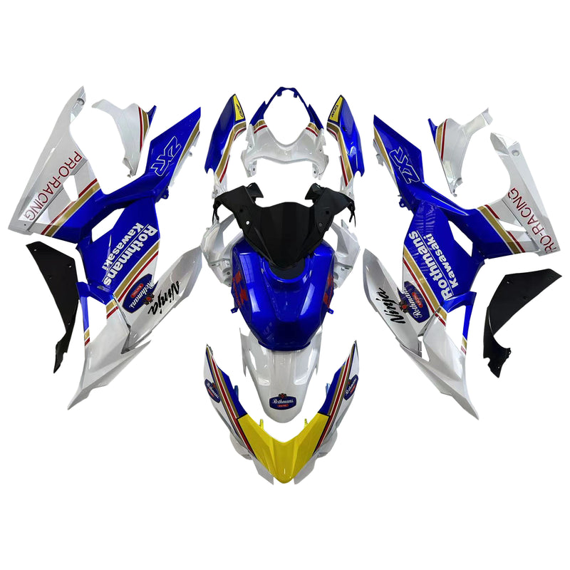 Amotopart Kawasaki EX400/Ninja400 2018-2023 Fairing Kit Bodywork Plastic ABS