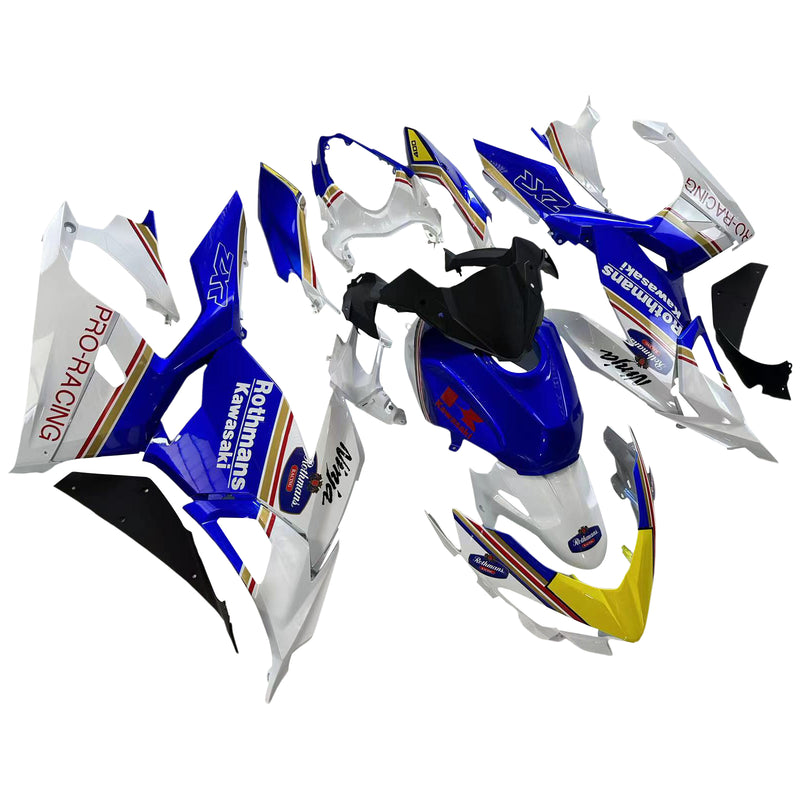 Amotopart Kawasaki EX400/Ninja400 2018-2023 Fairing Kit Bodywork Plastic ABS