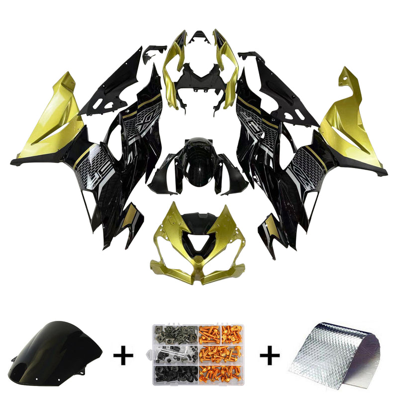 Amotopart Kawasaki ZX6R 2019-2023 Fairing Kit Bodywork Plastic ABS