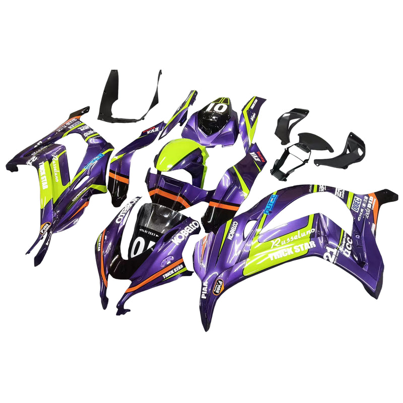 Amotopart Kawasaki ZX10R 2016-2020 Fairing Kit Bodywork Plastic ABS