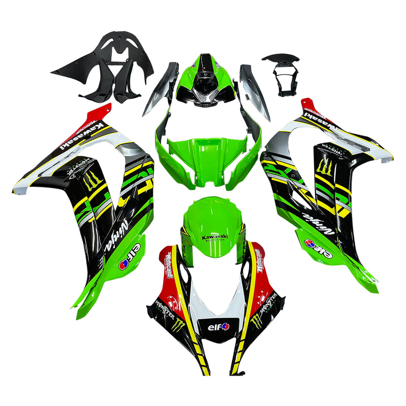 Amotopart Kawasaki ZX10R 2016-2020 Fairing Kit Bodywork Plastic ABS