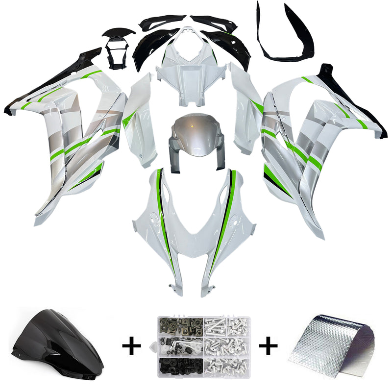 Amotopart Kawasaki ZX10R 2016-2020 Fairing Kit Bodywork Plastic ABS