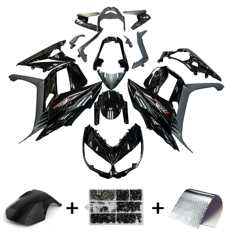 Amotopart Kawasaki Z1000SX 2010-2015 Fairing Kit Bodywork Plastic ABS