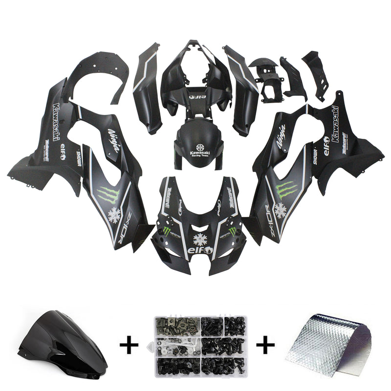 Amotopart Kawasaki ZX-10R ZX10R 2021-2023 Fairing Kit Bodywork ABS