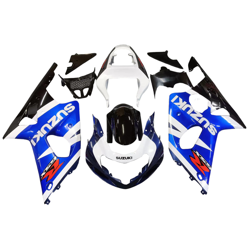 Fairings 2000-2002 Suzuki GSXR 1000 Blue White Black GSXR   Generic