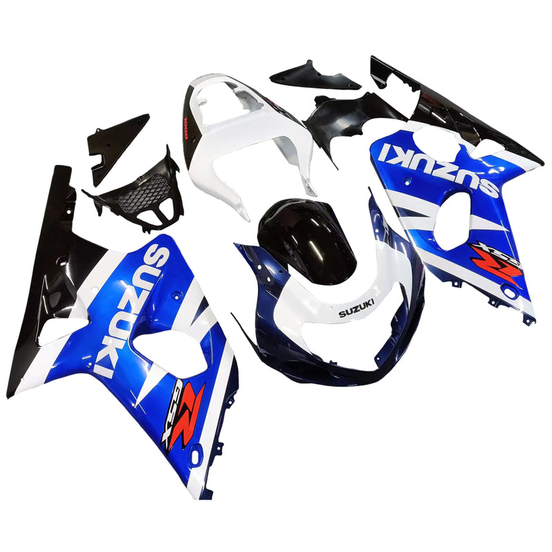 Fairings 2000-2002 Suzuki GSXR 1000 Blue White Black GSXR   Generic