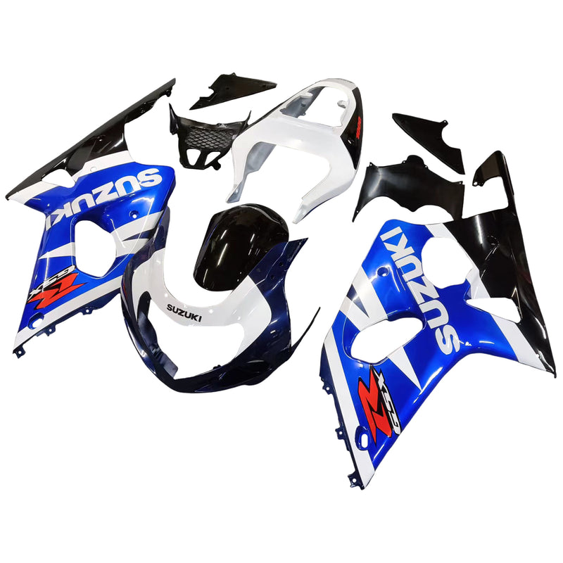 Fairings 2000-2002 Suzuki GSXR 1000 Blue White Black GSXR   Generic