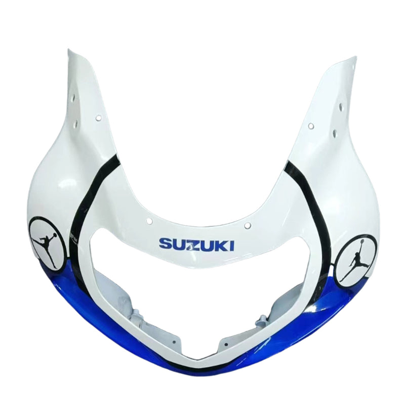 Fairings 2000-2002 Suzuki GSXR 1000 White & Blue Jordan Racing Generic