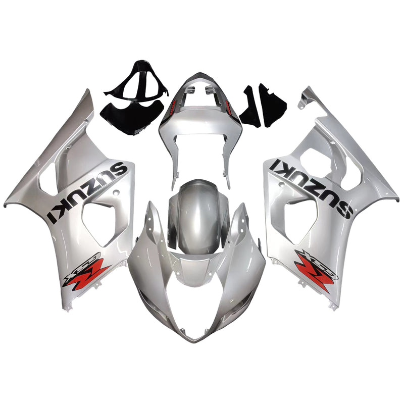 Fairings 2003-2004 Suzuki GSXR 1000 Silver GSXR  Generic