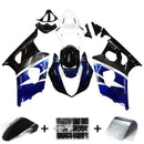 Fairings 2003-2004 Suzuki GSXR 1000 Black Blue White GSXR  Generic