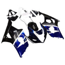 Fairings 2003-2004 Suzuki GSXR 1000 Black Blue White GSXR  Generic