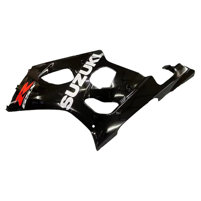 Fairings 2003-2004 Suzuki GSXR 1000  Black Suzuki Racing Generic