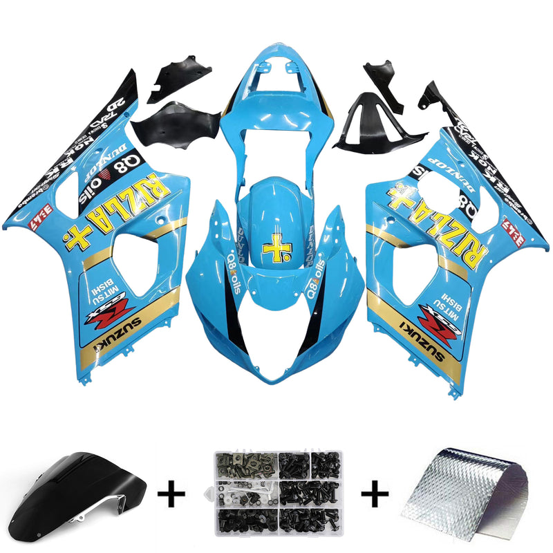 Fairings 2003-2004 Suzuki GSXR 1000 Blue Rizla Suzuki  Generic