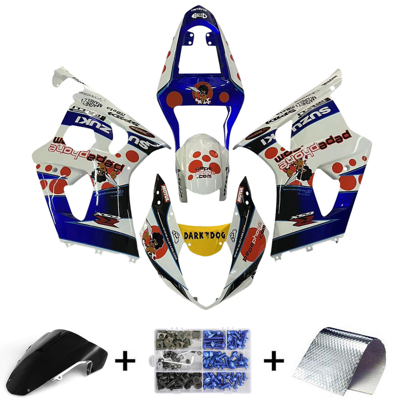 Fairings 2003-2004 Suzuki GSXR 1000 Multi-Color pepephone  Generic