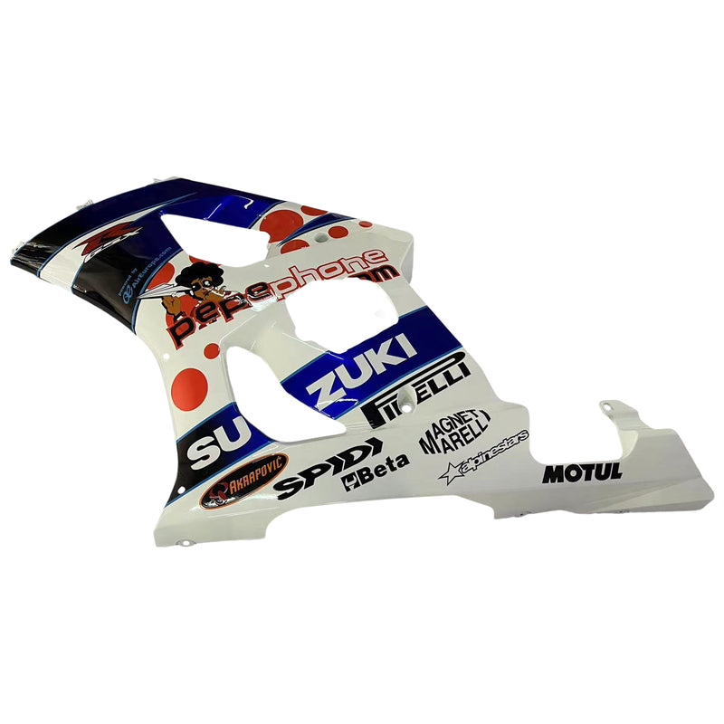 Fairings 2003-2004 Suzuki GSXR 1000 Multi-Color pepephone Racing Generic