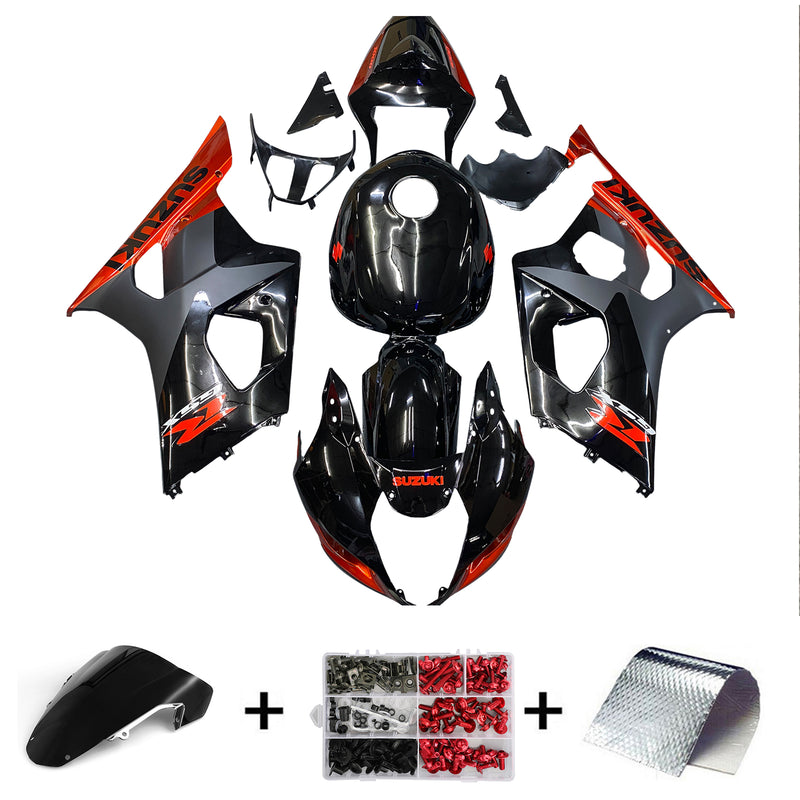 Amotopart Suzuki GSXR1000 2003-2004 K3 Fairing Kit Bodywork Plastic ABS