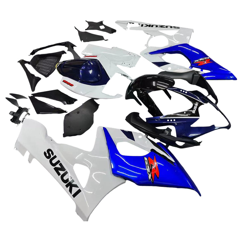 Fairings 2005-2006 Suzuki GSXR 1000 White & Blue GSXR  Generic