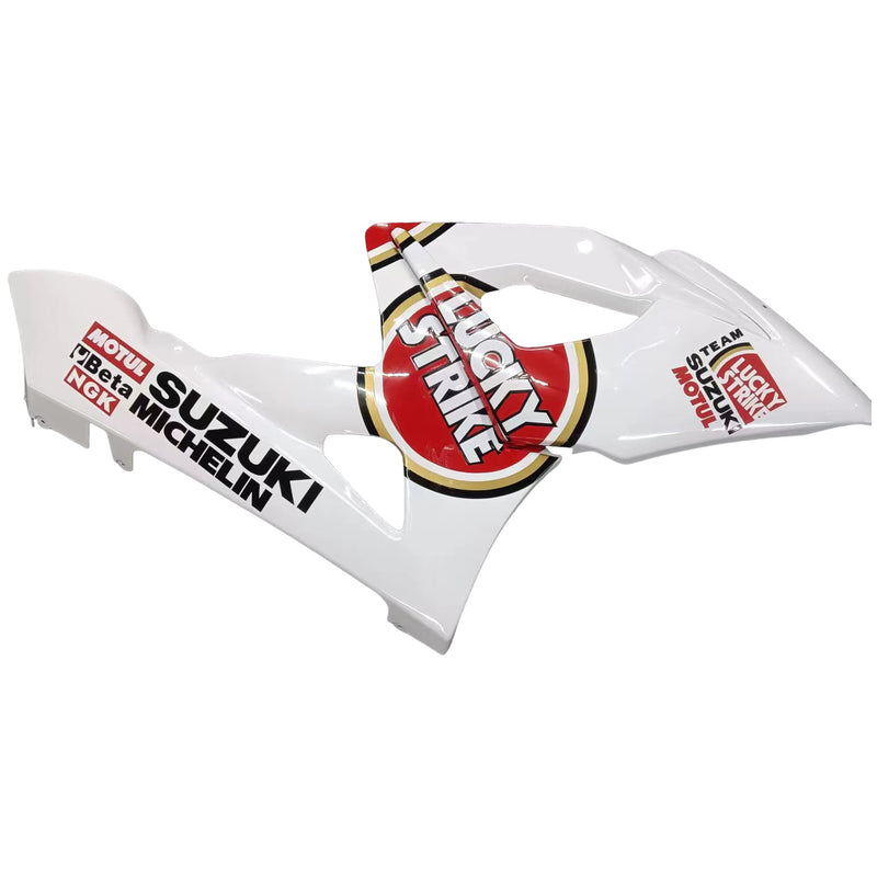 Fairings 2005-2006 Suzuki GSXR 1000 White & Red Lucky Strike  Generic