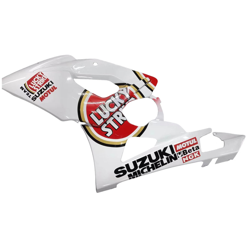 Fairings 2005-2006 Suzuki GSXR 1000 White & Red Lucky Strike  Generic