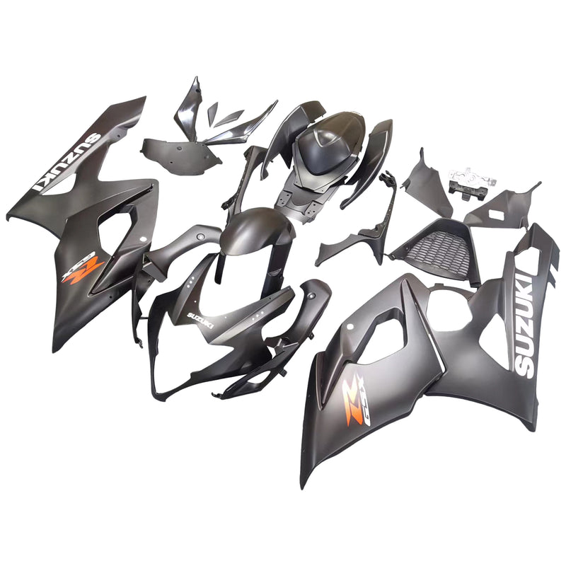 Fairings 2005-2006 Suzuki GSXR 1000 Black Matte GSXR Racing Generic