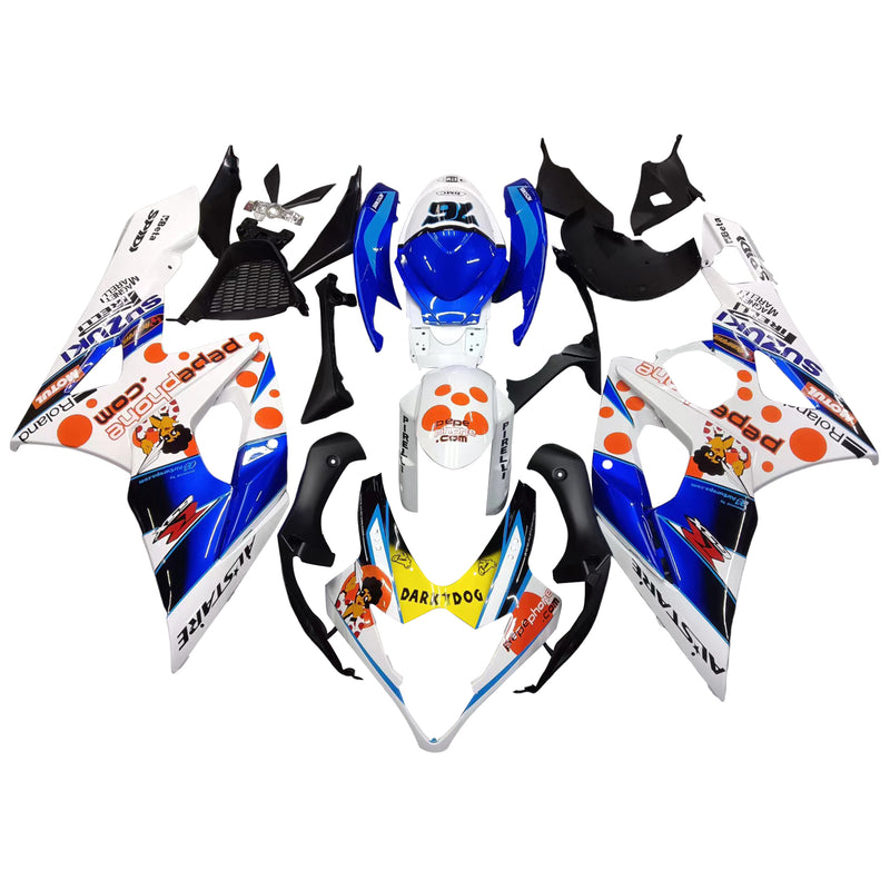 Fairings 2005-2006 Suzuki GSXR 1000 Multi-Color pepephone Racing Generic