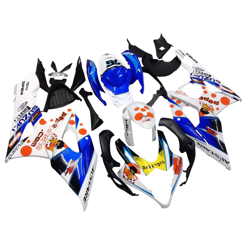 Fairings 2005-2006 Suzuki GSXR 1000 Multi-Color pepephone Racing Generic