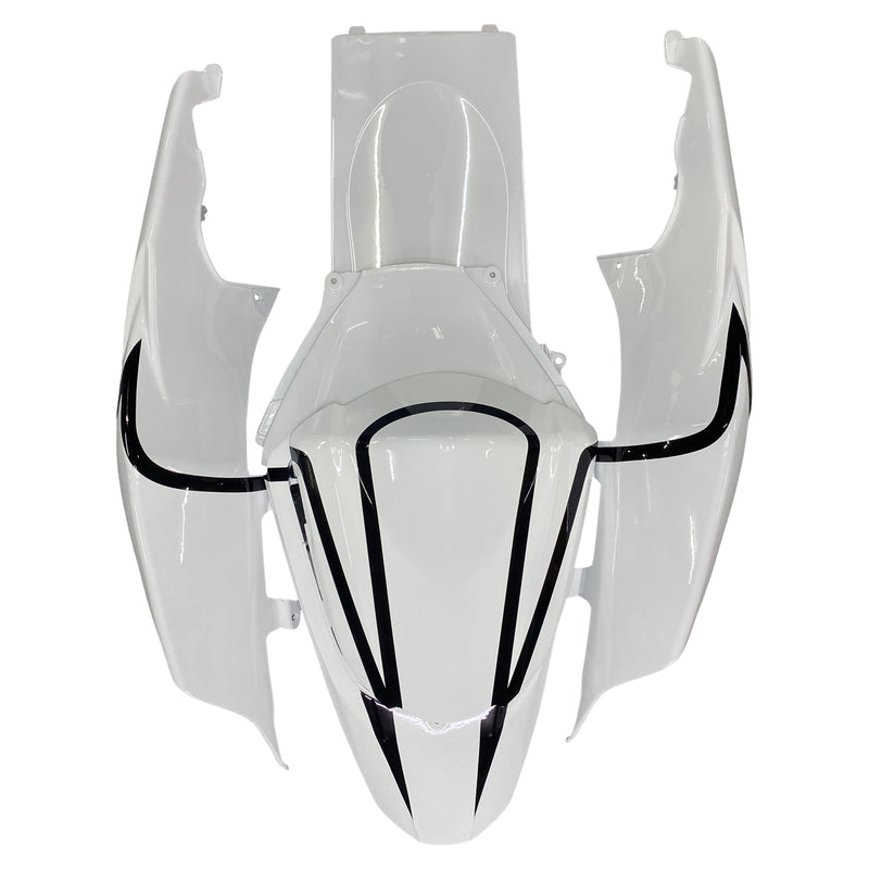 Fairings 2007-2008 Suzuki GSXR 1000 White Black Alstare  Generic