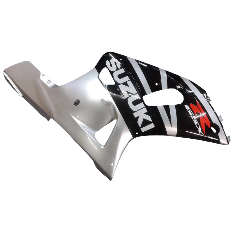 Fairings 2001-2003 Suzuki GSXR 600 Black & Silver GSXR Racing Generic