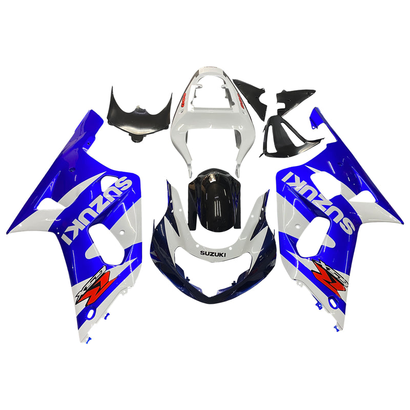 Fairings 2001-2003 Suzuki GSXR 600 Blue & White GSXR  Generic