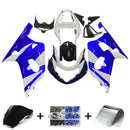 Fairings 2001-2003 Suzuki GSXR 600 Blue & White GSXR Racing Generic