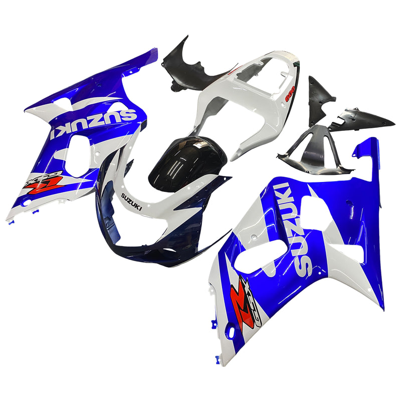 Fairings 2001-2003 Suzuki GSXR 600 Blue & White GSXR  Generic