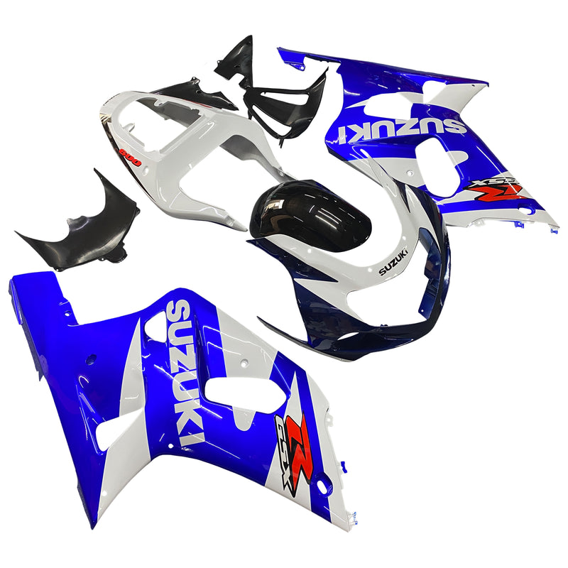 Fairings 2001-2003 Suzuki GSXR 600 Blue & White GSXR  Generic