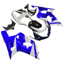 Fairings 2001-2003 Suzuki GSXR 600 Blue & White GSXR Racing Generic