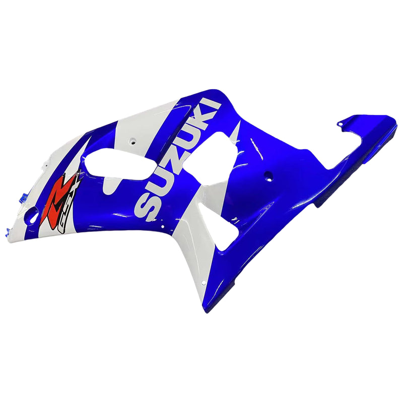 Fairings 2001-2003 Suzuki GSXR 600 Blue & White GSXR Racing Generic