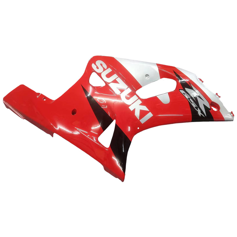 Fairings 2001-2003 Suzuki GSXR 600 Red Silver Black GSXR  Generic