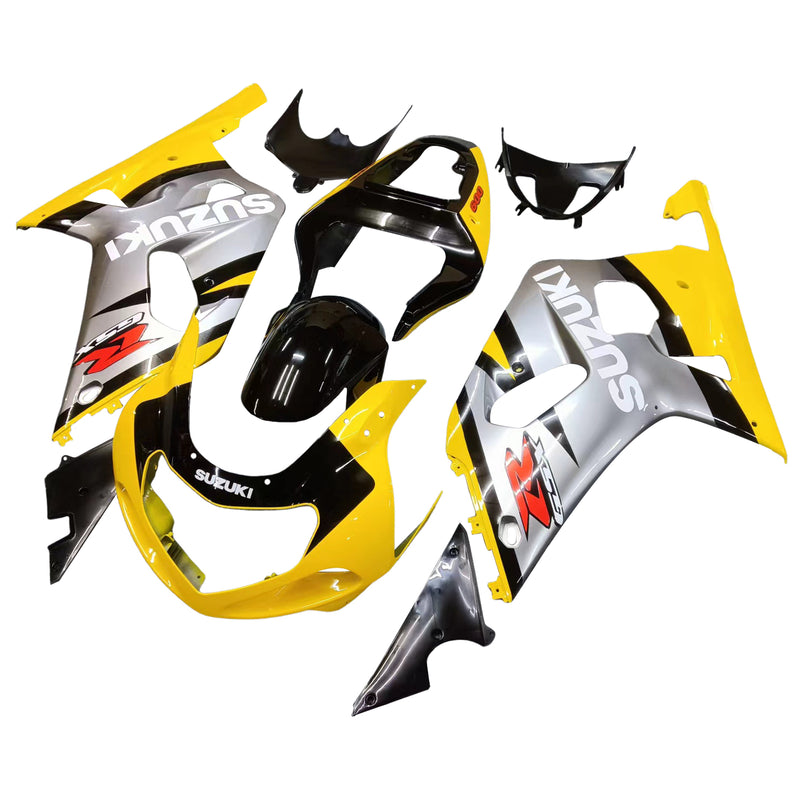 Fairings 2004-2005 Suzuki GSXR 600 750 Yellow Blue Corona GSXR  Generic