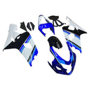 Fairings 2004-2005 Suzuki GSXR 600 750 Blue White Black GSXR  Generic