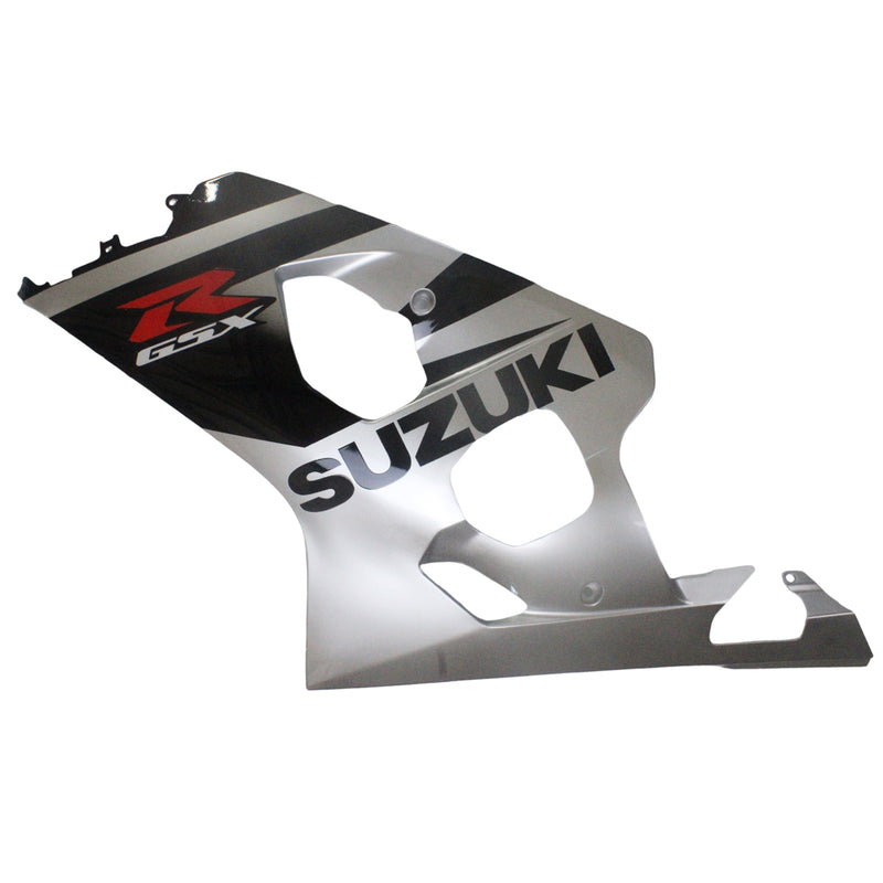 Fairings 2004-2005 Suzuki GSXR 600 750 Black Silver GSXR Racing Generic