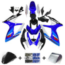 Fairings GSXR 600/750 2006-2007 Bodywork Fairing Blue ABS Injection Molded Plastics Set Generic