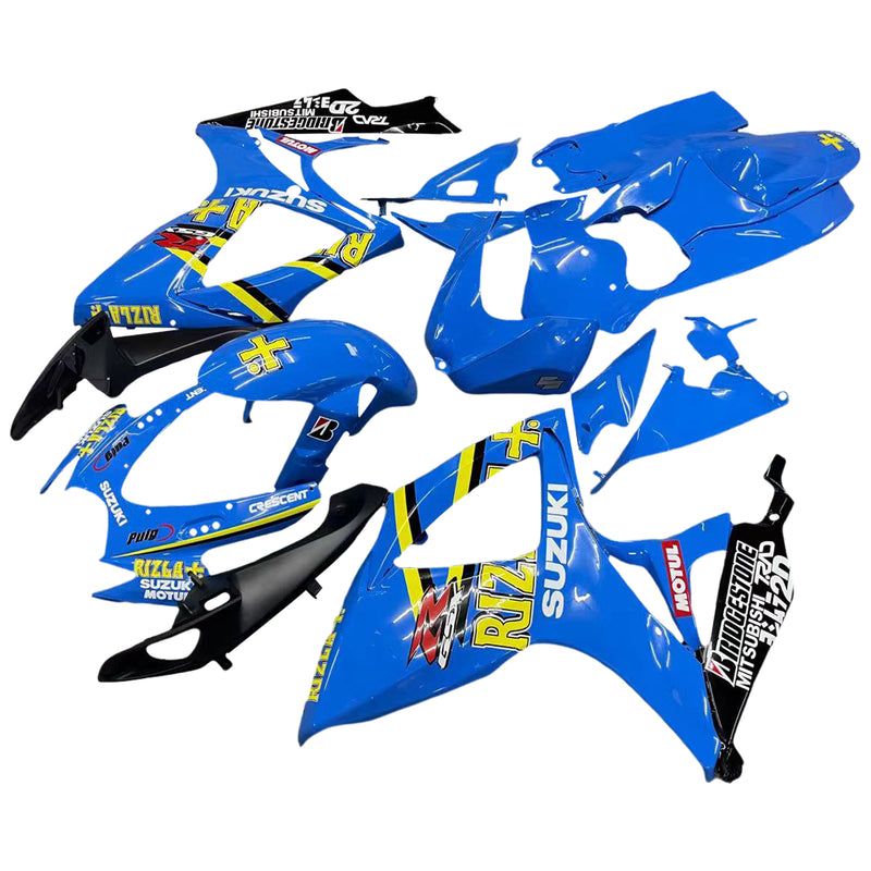 Fairings 2006-2007 Suzuki GSXR 600 750 Blue Rizla  Generic