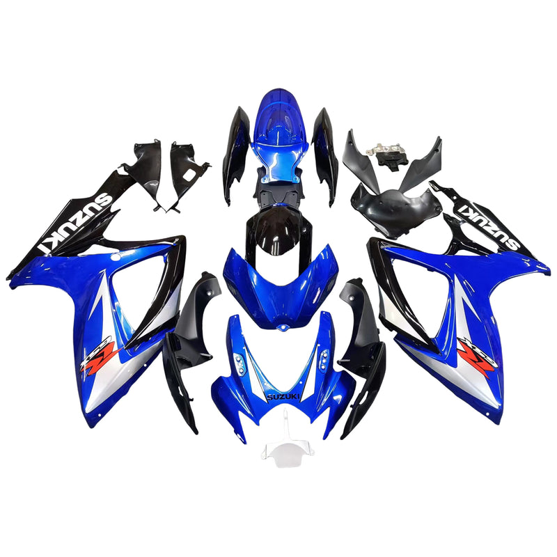 Fairings 2006-2007 Suzuki GSXR 600 750 Blue & Black GSXR  Generic