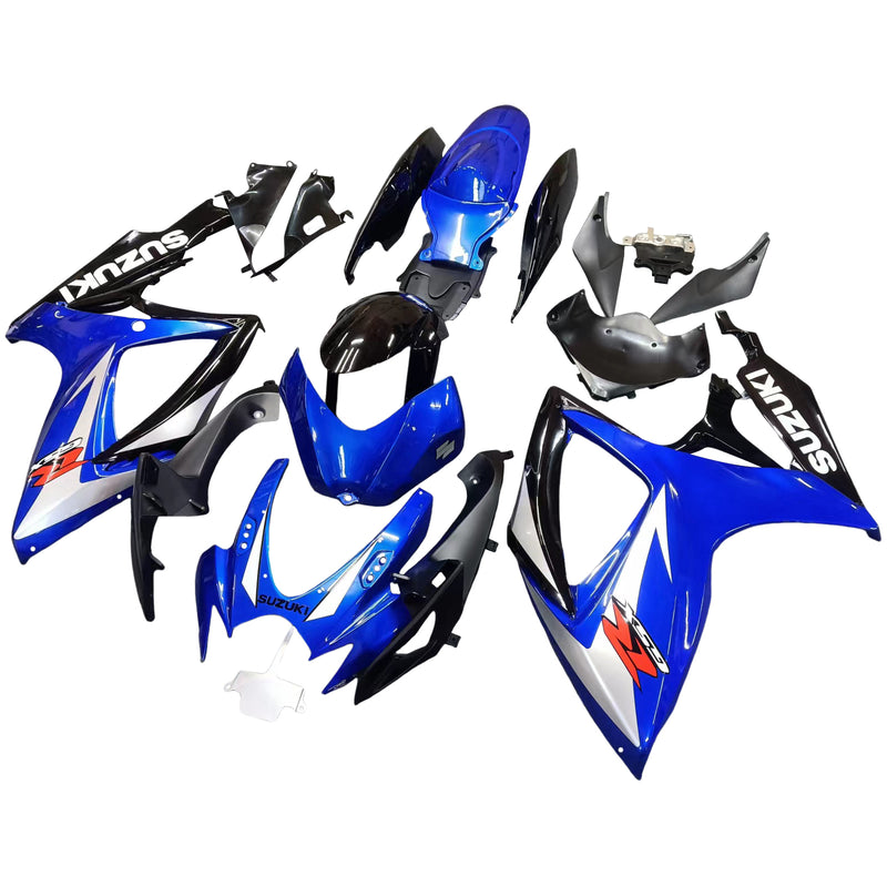 Fairings 2006-2007 Suzuki GSXR 600 750 Blue & Black GSXR  Generic