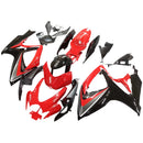 Fairings 2006-2007 Suzuki GSXR 600 750 Red & Black GSXR  Generic