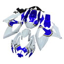 Fairings 2006-2007 Suzuki GSXR 600 750 White Blue Lucky Strike  Generic