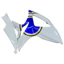 Fairings 2006-2007 Suzuki GSXR 600 750 White Blue Lucky Strike  Generic