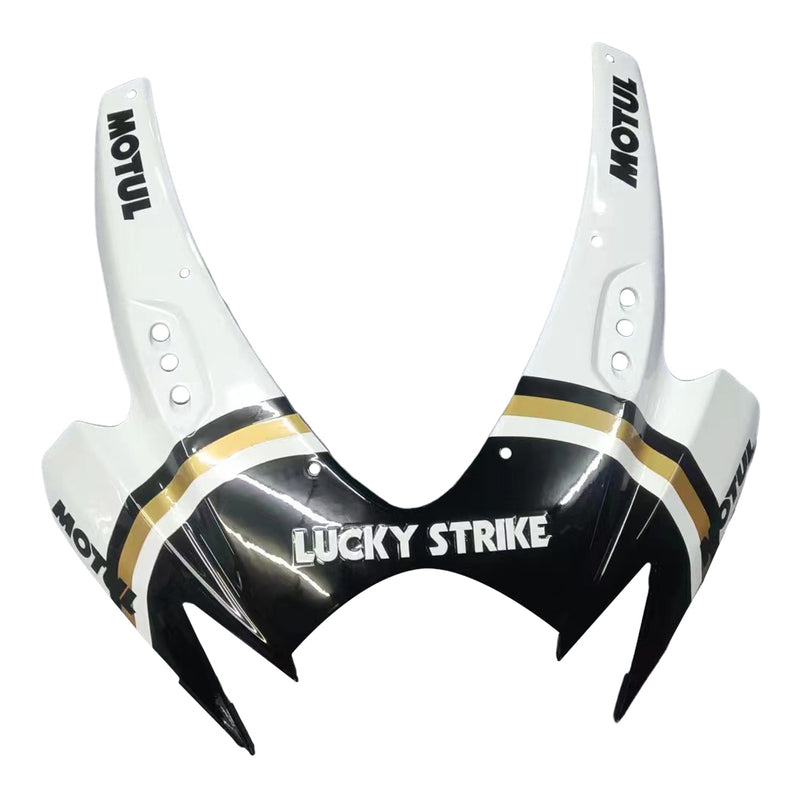 Fairings 2006-2007 Suzuki GSXR 600 750 White Black Lucky Strike  Generic